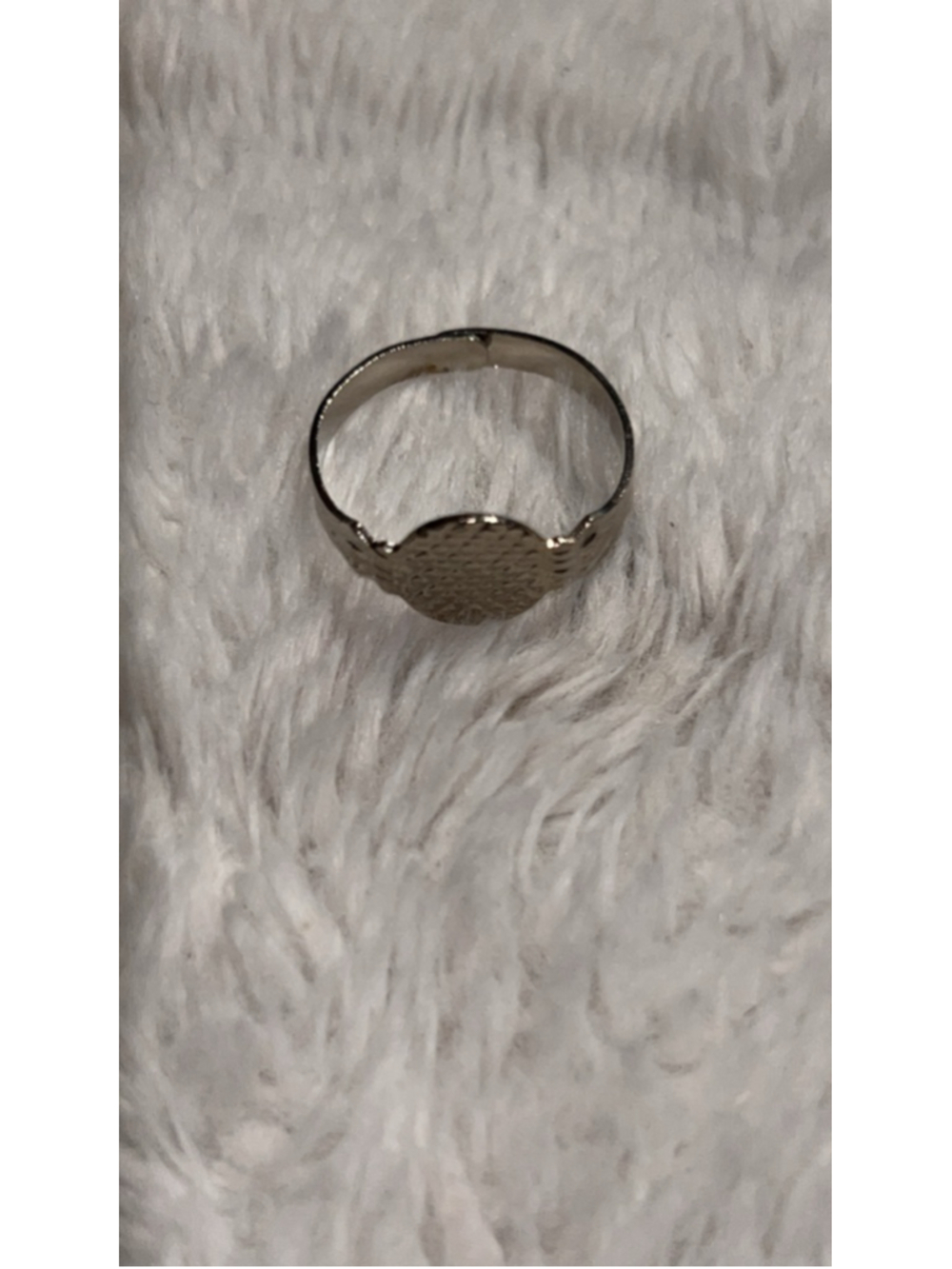 Women's Unbranded Silver Tone Adjustable Ring set of 3